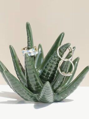 Ceramic Succulent Ring Holder